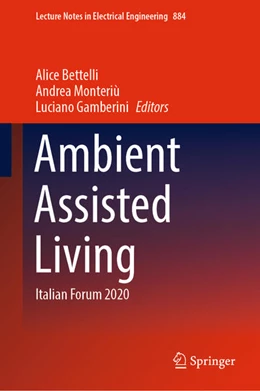 Abbildung von Bettelli / Monteriù | Ambient Assisted Living | 1. Auflage | 2022 | beck-shop.de