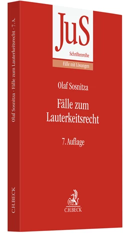 Abbildung von Sosnitza | Fälle zum Lauterkeitsrecht | 7. Auflage | 2023 | Band 35 | beck-shop.de