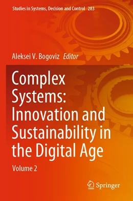 Abbildung von Bogoviz | Complex Systems: Innovation and Sustainability in the Digital Age | 1. Auflage | 2022 | 283 | beck-shop.de