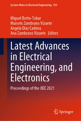 Abbildung von Botto-Tobar / Zambrano Vizuete | Latest Advances in Electrical Engineering, and Electronics | 1. Auflage | 2022 | beck-shop.de