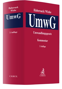 Abbildung von Habersack / Wicke | Umwandlungsgesetz: UmwG | 3. Auflage | 2023 | beck-shop.de