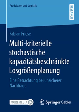 Abbildung von Friese | Multi-kriterielle stochastische kapazitätsbeschränkte Losgrößenplanung | 1. Auflage | 2022 | beck-shop.de
