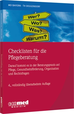 Abbildung von Checklisten für die Pflegeberatung | 4. Auflage | 2022 | beck-shop.de