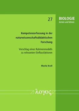 Abbildung von Krell | Kompetenzerfassung in der naturwissenschaftsdidaktischen Forschung | 1. Auflage | 2022 | 27 | beck-shop.de
