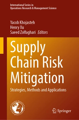 Abbildung von Khojasteh / Xu | Supply Chain Risk Mitigation | 1. Auflage | 2022 | beck-shop.de