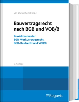 Abbildung von Wietersheim (Hrsg.) | Bauvertragsrecht nach BGB und VOB/B | 5. Auflage | 2023 | beck-shop.de