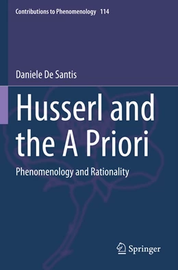 Abbildung von De Santis | Husserl and the A Priori | 1. Auflage | 2022 | 114 | beck-shop.de