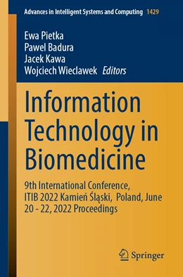 Abbildung von Pietka / Badura | Information Technology in Biomedicine | 1. Auflage | 2022 | 1429 | beck-shop.de