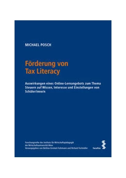 Abbildung von Posch | Förderung von Tax Literacy | 1. Auflage | 2022 | beck-shop.de