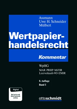 Abbildung von Assmann / Schneider | Wertpapierhandelsrecht | 8. Auflage | 2023 | beck-shop.de
