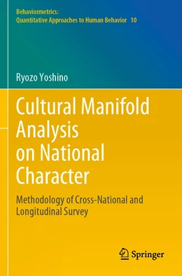 Abbildung von Yoshino | Cultural Manifold Analysis on National Character | 1. Auflage | 2022 | 10 | beck-shop.de