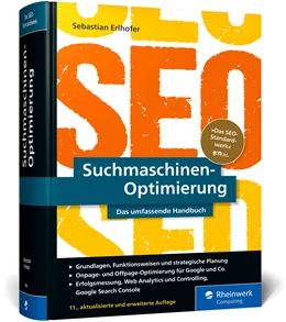 Abbildung von Erlhofer | Suchmaschinen-Optimierung | 11. Auflage | 2023 | beck-shop.de