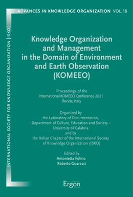 Abbildung von Folino / Guarasci | Knowledge Organization and Management in the Domain of Environment and Earth Observation (KOMEEO) | 1. Auflage | 2022 | beck-shop.de
