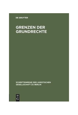 Abbildung von Grenzen der Grundrechte | 2. Auflage | 1976 | 33 | beck-shop.de