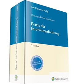 Abbildung von Haarmeyer / Huber | Praxis der Insolvenzanfechtung | 5. Auflage | 2022 | beck-shop.de