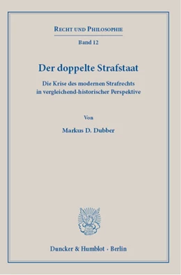 Abbildung von Dubber | Der doppelte Strafstaat. | 1. Auflage | 2022 | 12 | beck-shop.de