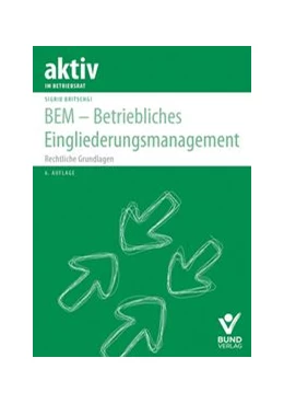 Abbildung von Britschgi | BEM – Betriebliches Eingliederungsmanagement | 6. Auflage | 2023 | beck-shop.de