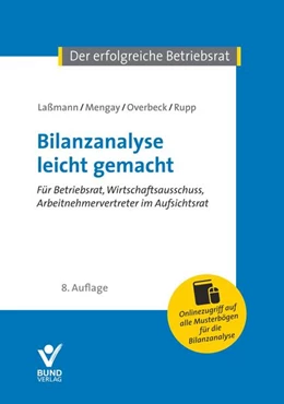 Abbildung von Laßmann / Mengay | Bilanzanalyse leicht gemacht | 8. Auflage | 2022 | beck-shop.de