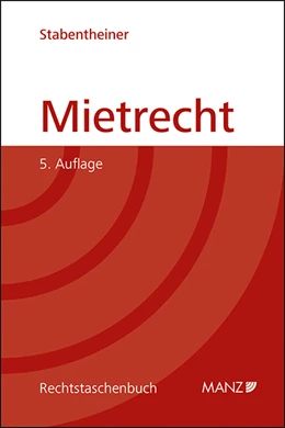 Abbildung von Stabentheiner | Mietrecht | 5. Auflage | 2022 | beck-shop.de