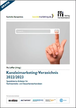 Abbildung von Löffler (Hrsg.) | Kanzleimarketing-Verzeichnis 2022/2023 | | 2022 | beck-shop.de