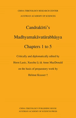 Abbildung von Lasic / Li | Candrakirti’s Madhyamakavatarabhasya | 1. Auflage | 2022 | 22 | beck-shop.de