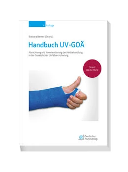 Abbildung von Berner | Handbuch UV-GOÄ | 4. Auflage | 2022 | beck-shop.de