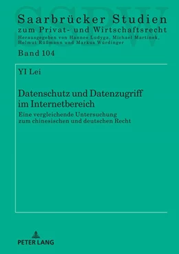 Abbildung von Yi | Datenschutz und Datenzugriff im Internetbereich | 1. Auflage | 2022 | beck-shop.de