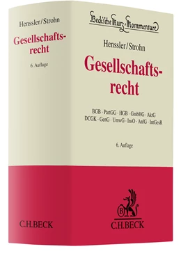 Abbildung von Henssler / Strohn | Gesellschaftsrecht | 6. Auflage | 2023 | Band 62 | beck-shop.de