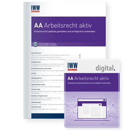 Abbildung von Informationsdienst • AA Arbeitsrecht aktiv | 21. Auflage | 2024 | beck-shop.de