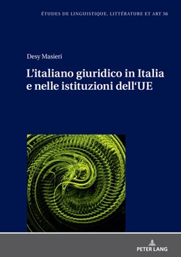 Abbildung von Masieri | L¿italiano giuridico in Italia e nelle istituzioni dell¿UE | 1. Auflage | 2022 | beck-shop.de