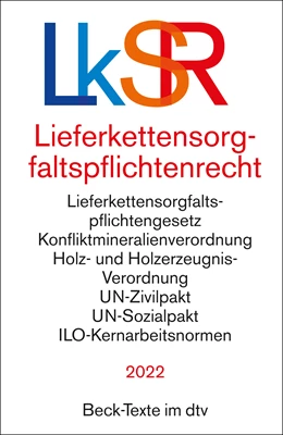 Abbildung von Lieferkettensorgfaltspflichtenrecht: LkSR | 1. Auflage | 2022 | 5789 | beck-shop.de