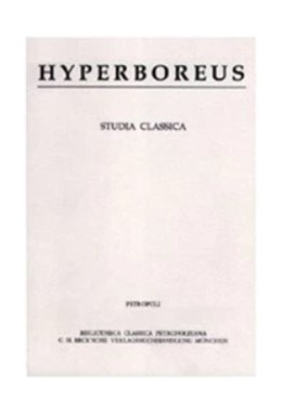 Cover:, Hyperboreus Vol. 27 Jg. 2021 Heft 2