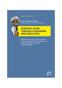 Abbildung von Zielke | Scientific work through plagiarism-free deduction | 1. Auflage | 2022 | beck-shop.de