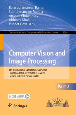 Abbildung von Raman / Murala | Computer Vision and Image Processing | 1. Auflage | 2022 | 1568 | beck-shop.de