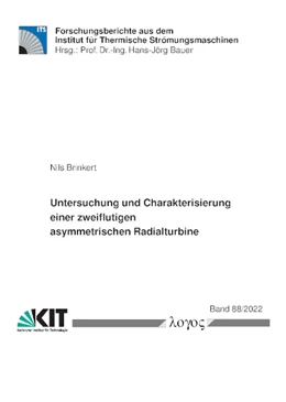 Abbildung von Brinkert | Untersuchung und Charakterisierung einer zweiflutigen asymmetrischen Radialturbine | 1. Auflage | 2022 | beck-shop.de