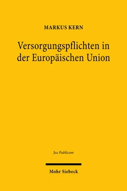 Abbildung von Kern | Versorgungspflichten in der Europäischen Union | 1. Auflage | 2023 | beck-shop.de