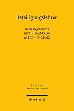 Abbildung von Hilgendorf / Liang | Beteiligungslehren | 1. Auflage | 2023 | beck-shop.de
