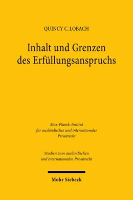 Abbildung von Lobach | Inhalt und Grenzen des Erfüllungsanspruchs | 1. Auflage | 2023 | beck-shop.de