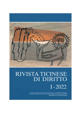 Abbildung von Rivista ticinese di diritto: RtiD: I - 2022 | | 2022 | beck-shop.de