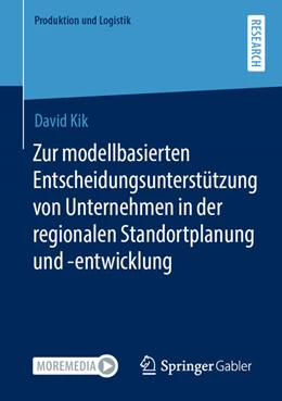 Abbildung von Kik | Zur modellbasierten Entscheidungsunterstützung von Unternehmen in der regionalen Standortplanung und -entwicklung | 1. Auflage | 2022 | beck-shop.de