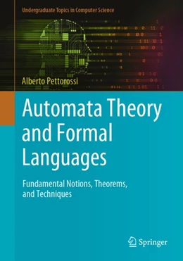 Abbildung von Pettorossi | Automata Theory and Formal Languages | 1. Auflage | 2022 | beck-shop.de