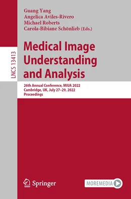 Abbildung von Yang / Aviles-Rivero | Medical Image Understanding and Analysis | 1. Auflage | 2022 | 13413 | beck-shop.de