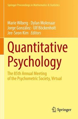 Abbildung von Wiberg / Molenaar | Quantitative Psychology | 1. Auflage | 2022 | 353 | beck-shop.de