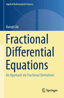 Abbildung von Jin | Fractional Differential Equations | 1. Auflage | 2022 | 206 | beck-shop.de