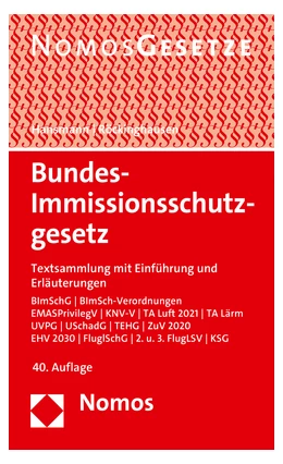 Abbildung von Hansmann / Röckinghausen | Bundes-Immissionsschutzgesetz | 40. Auflage | 2023 | beck-shop.de