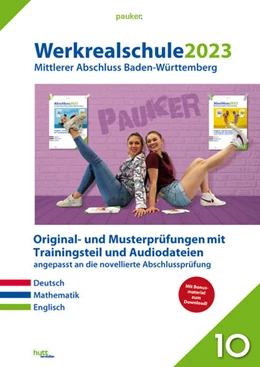 Abbildung von Bergmoser Höller Verlag AG | Abschluss 2023 - Werkrealschulprüfung Baden-Württemberg - Aufgabenband | 1. Auflage | 2022 | beck-shop.de