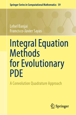 Abbildung von Banjai / Sayas | Integral Equation Methods for Evolutionary PDE | 1. Auflage | 2022 | beck-shop.de