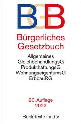 Abbildung von Bürgerliches Gesetzbuch: BGB | 90. Auflage | 2022 | 5001 | beck-shop.de
