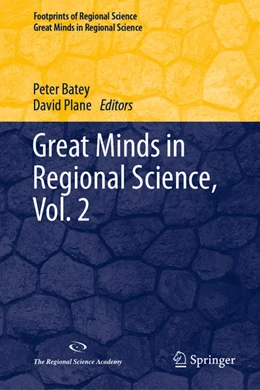 Abbildung von Batey / Plane | Great Minds in Regional Science, Vol. 2 | 1. Auflage | 2023 | beck-shop.de