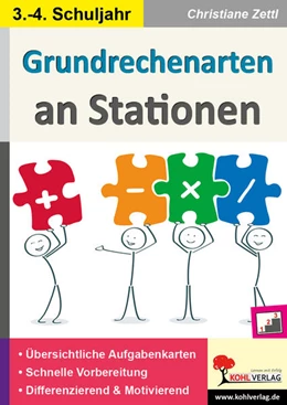 Abbildung von Zettl | Grundrechenarten an Stationen / Klasse 3-4 | 1. Auflage | 2022 | beck-shop.de